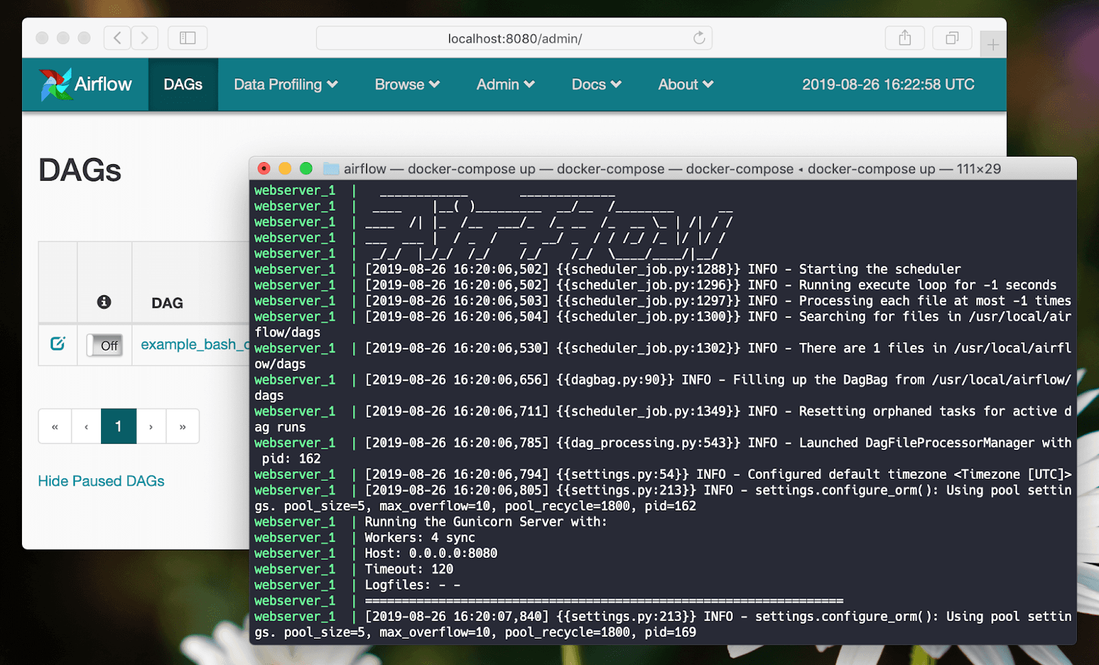Cài đặt Apache Airflow với Docker Compose